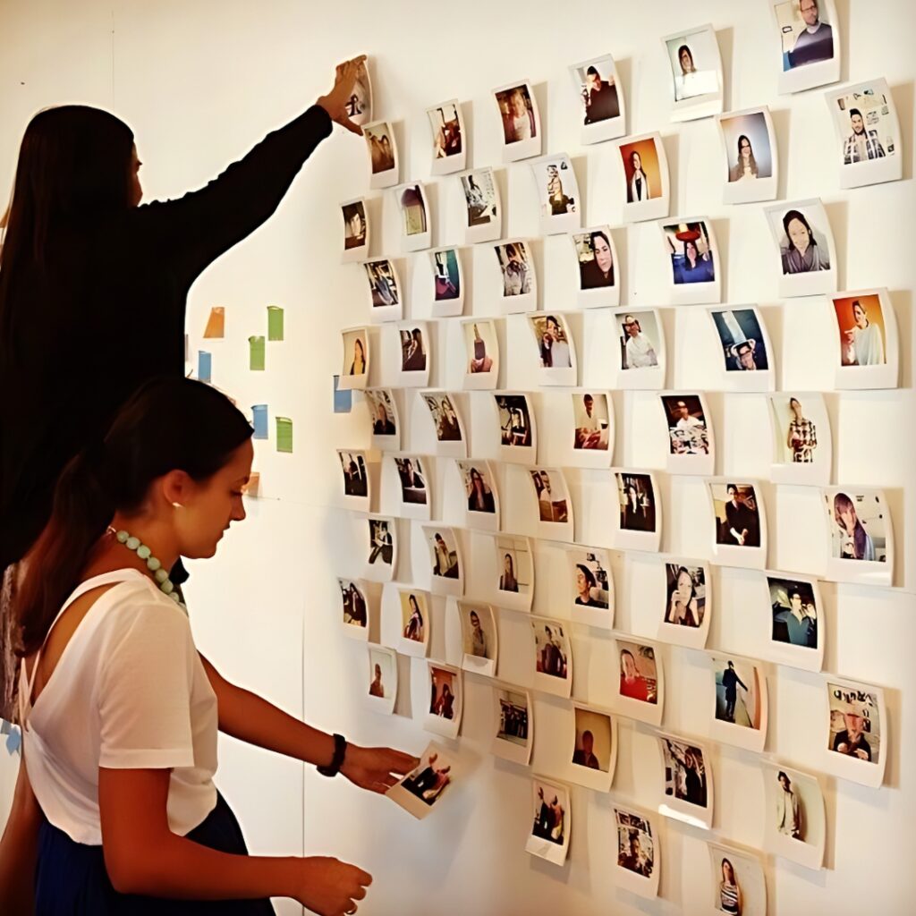 Polaroid Picture Wall