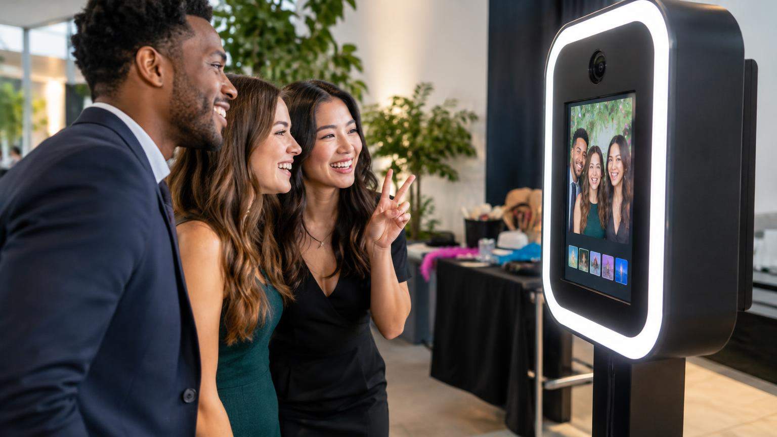 AI editorial illustration: AI Photo Booth for Events in 2026: How It Works, Costs and Privacy (inline1)